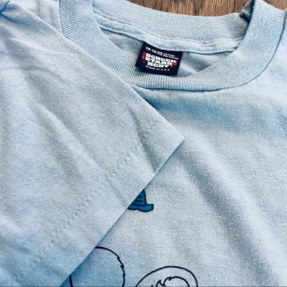 Vintage River Rat New Braunfels Texas youth childrens shirt Single Stitch - Picture 2 of 5